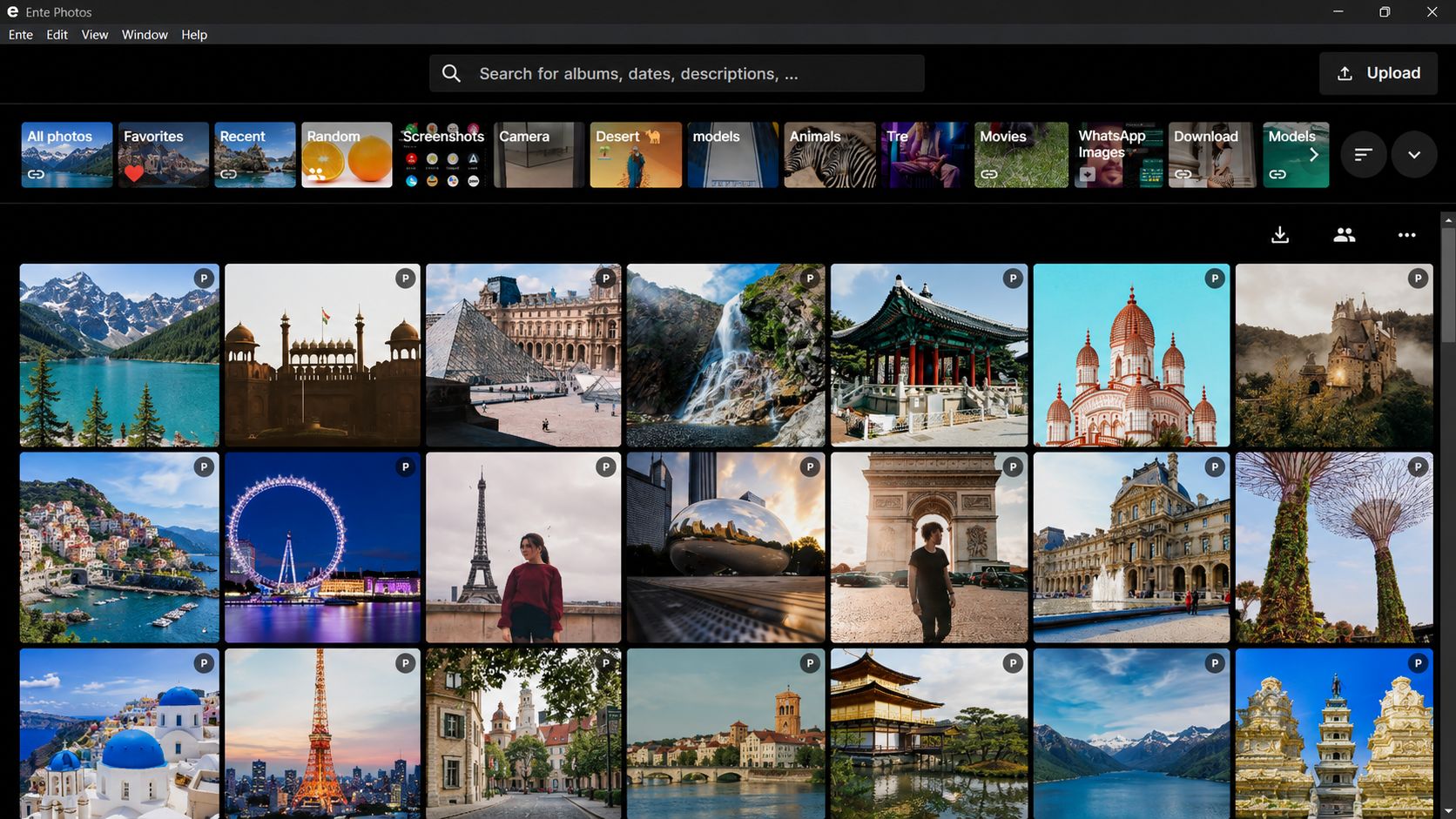 ente photo gallery