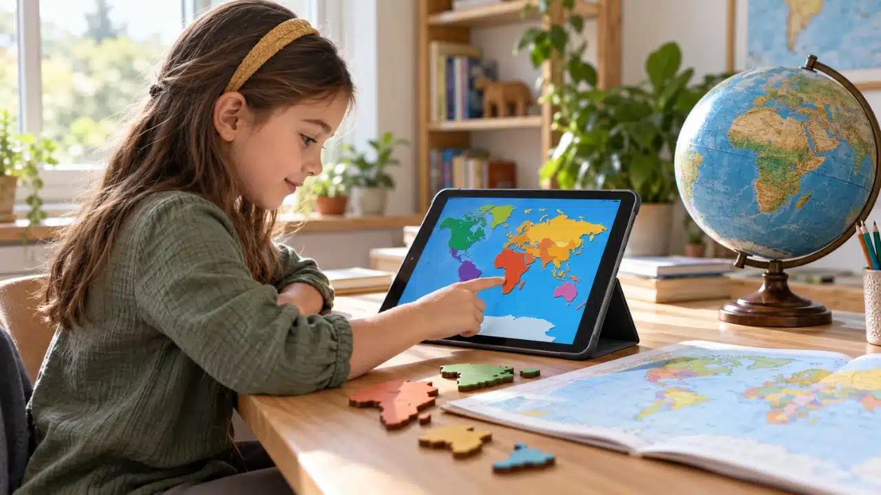 geography and map games for kids