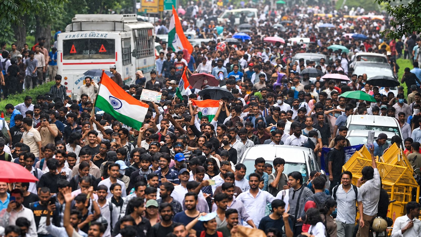 india student protest cjp