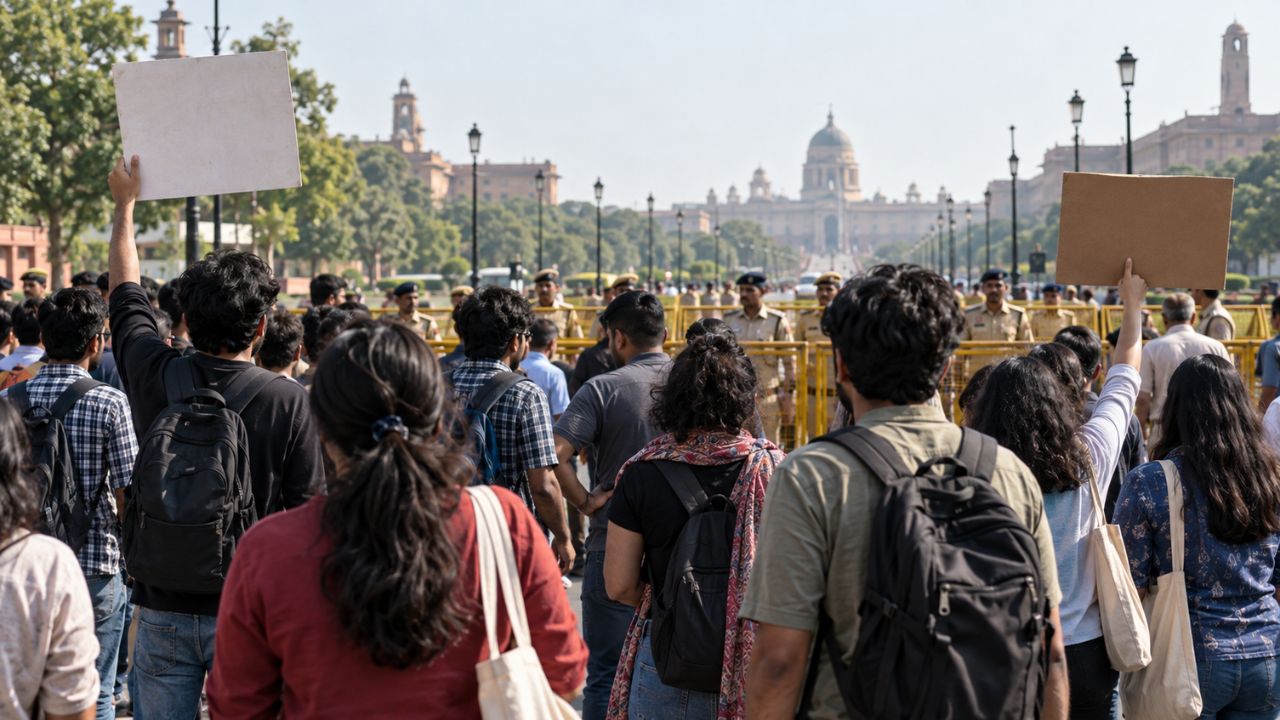 India student protests