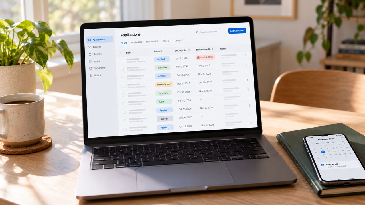 job search trackers