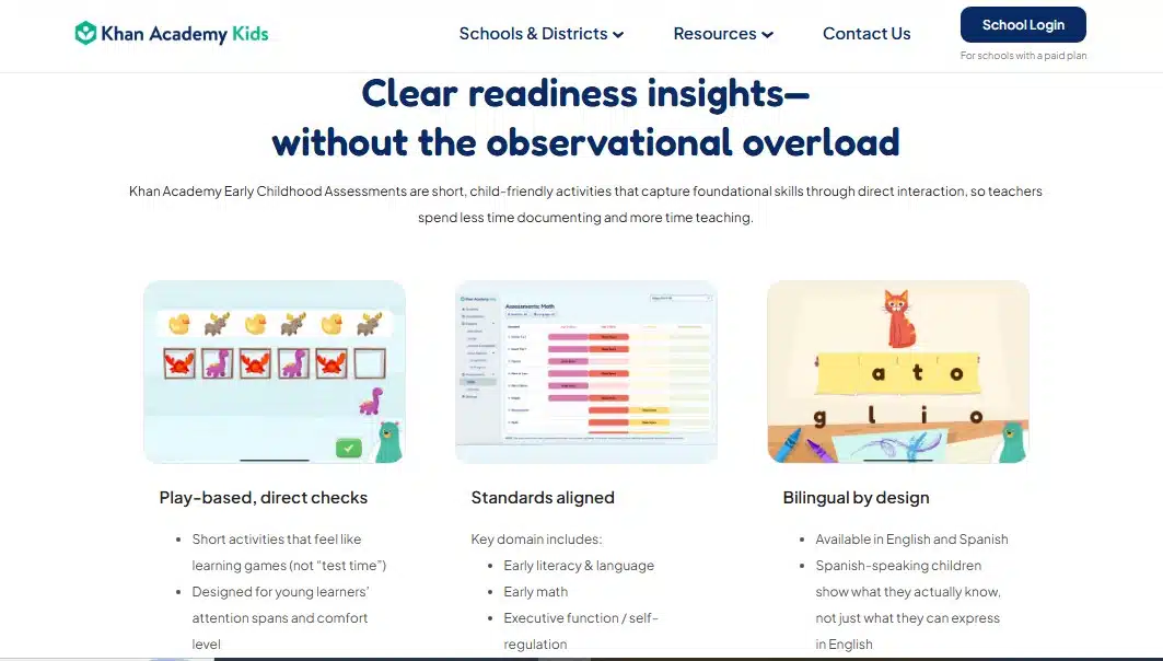 khan academy kids foundational skills