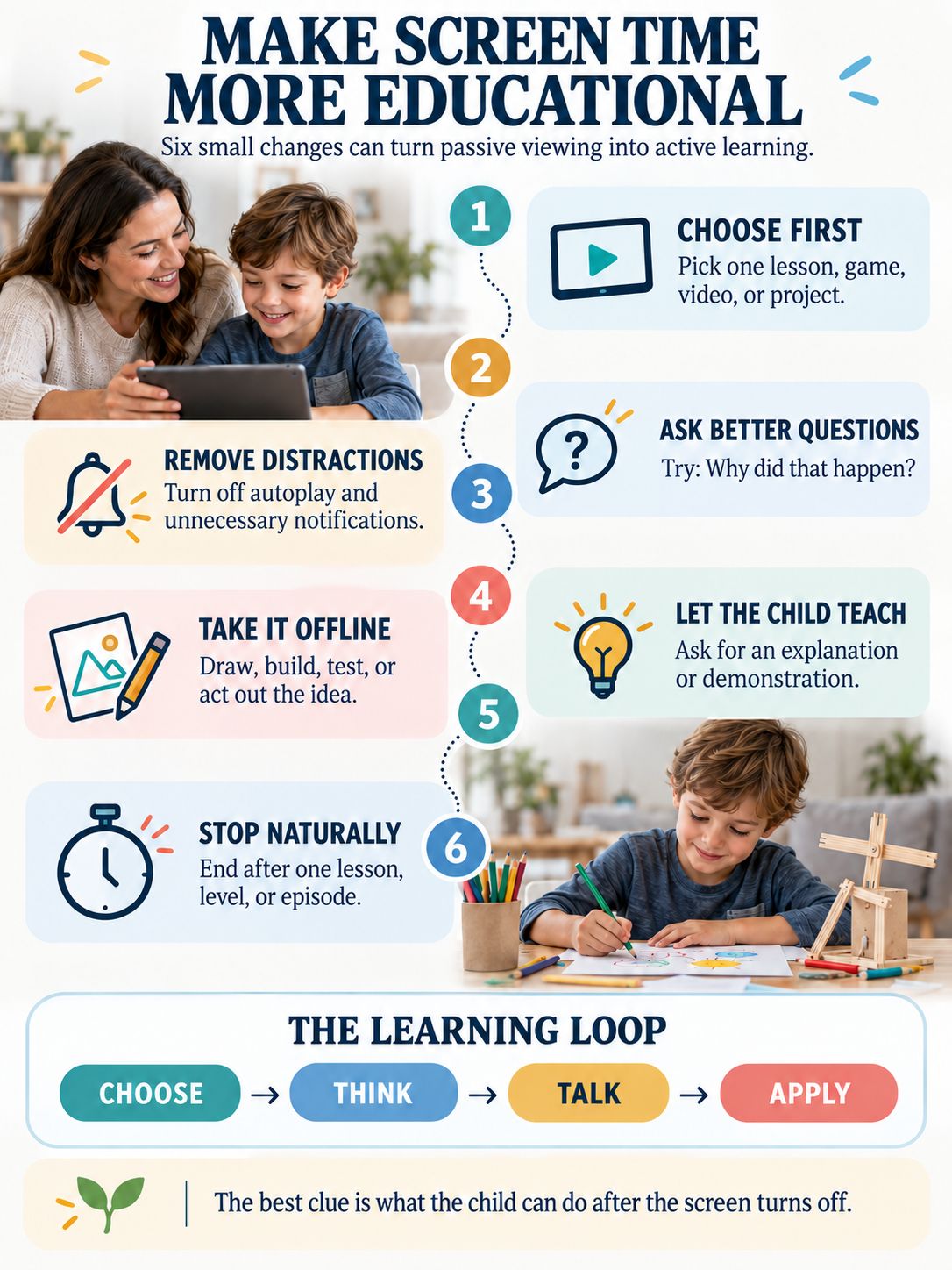 make screen time more educational