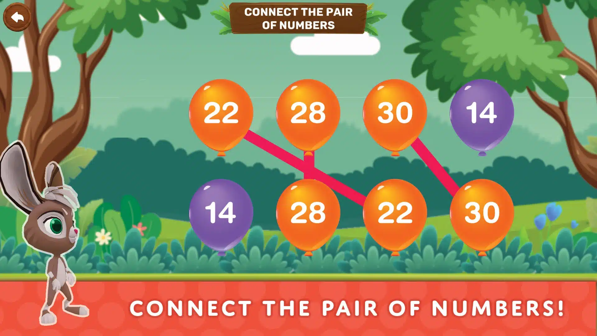 123 magic number fun: pairing numbers