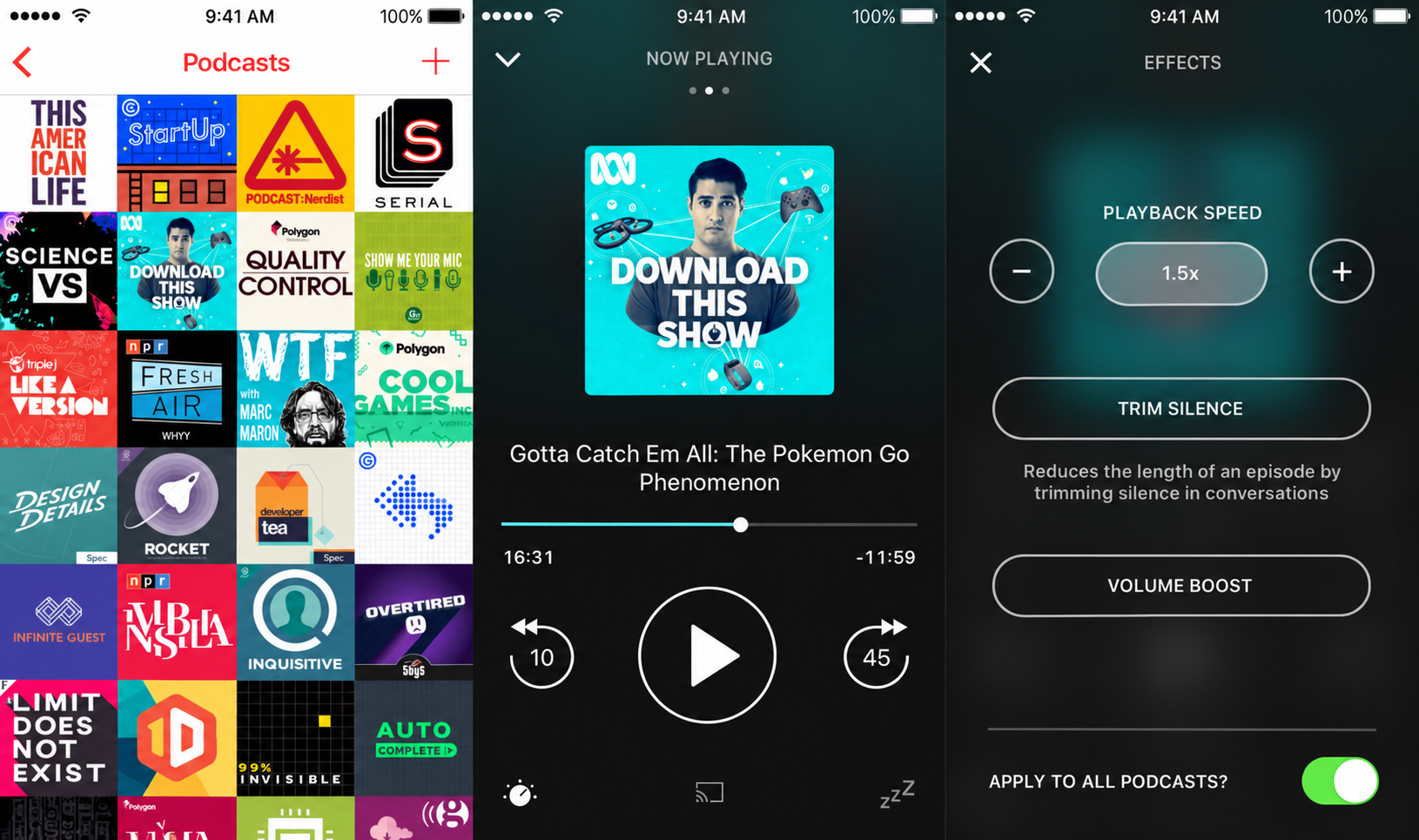 pocket casts
