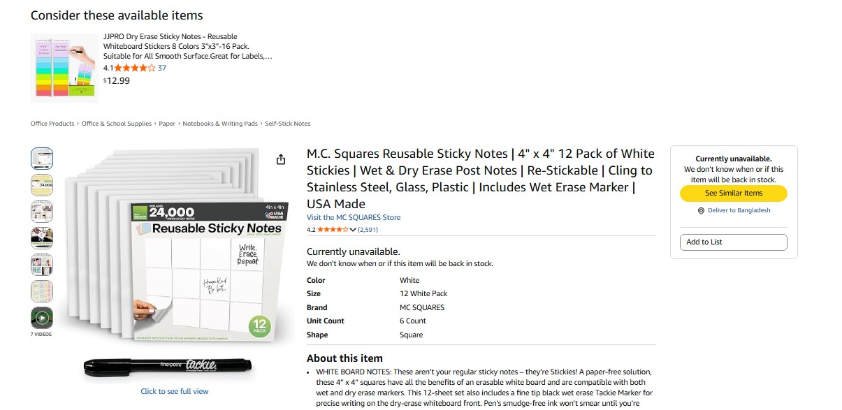 reusable sticky notes