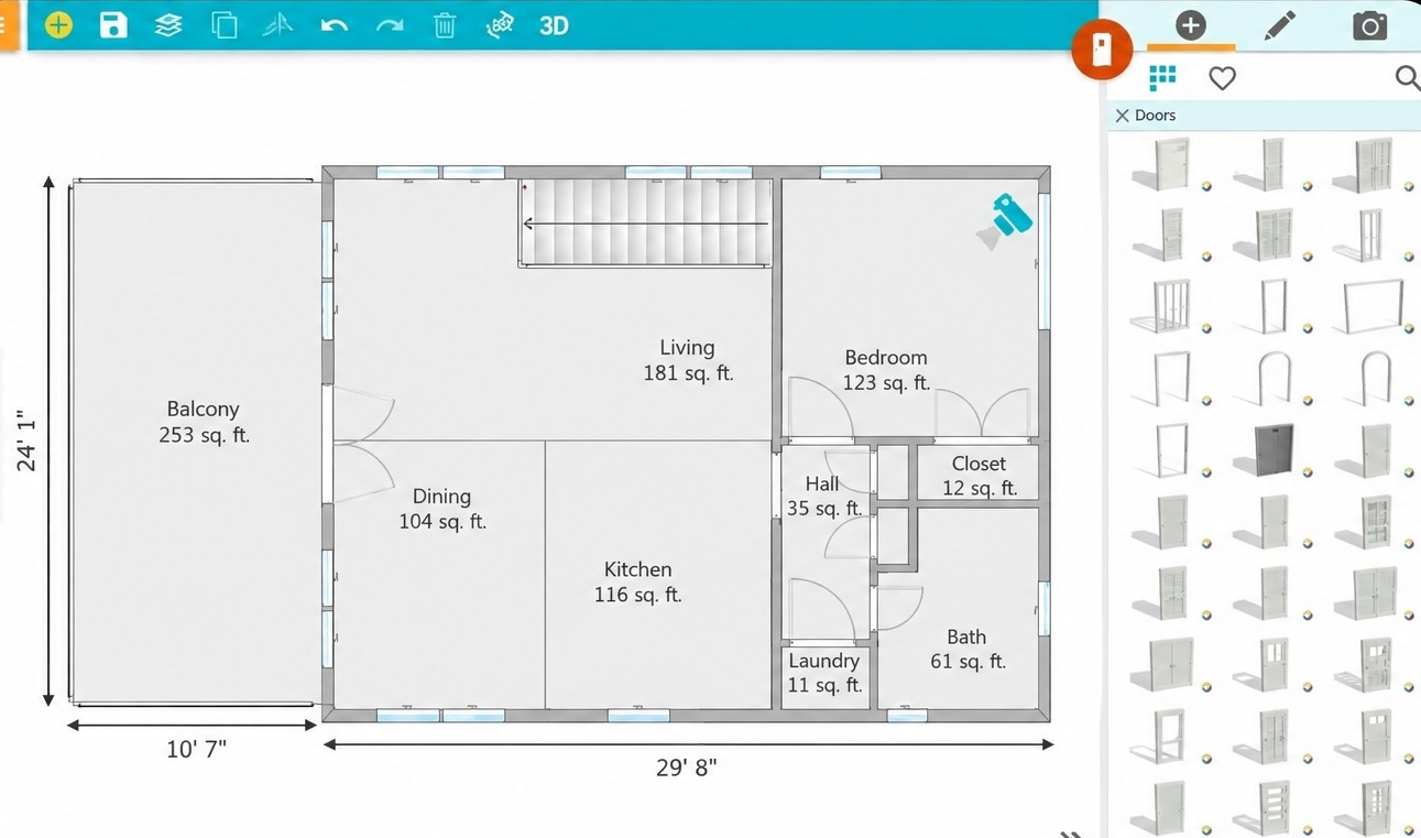 roomsketcher floor plan software app